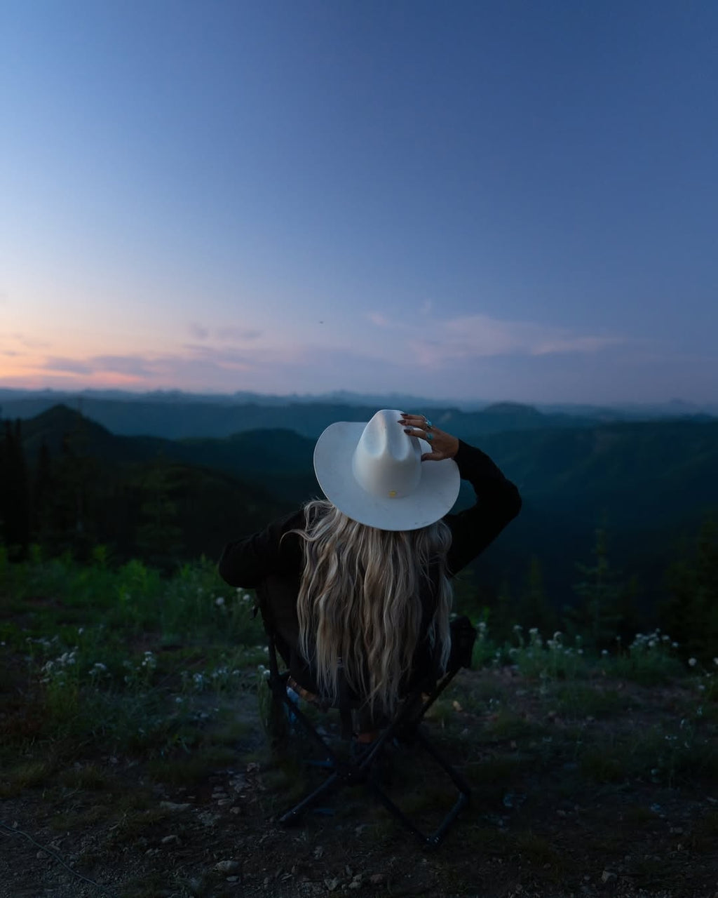 Aurora Cattleman Cowboy Hat White