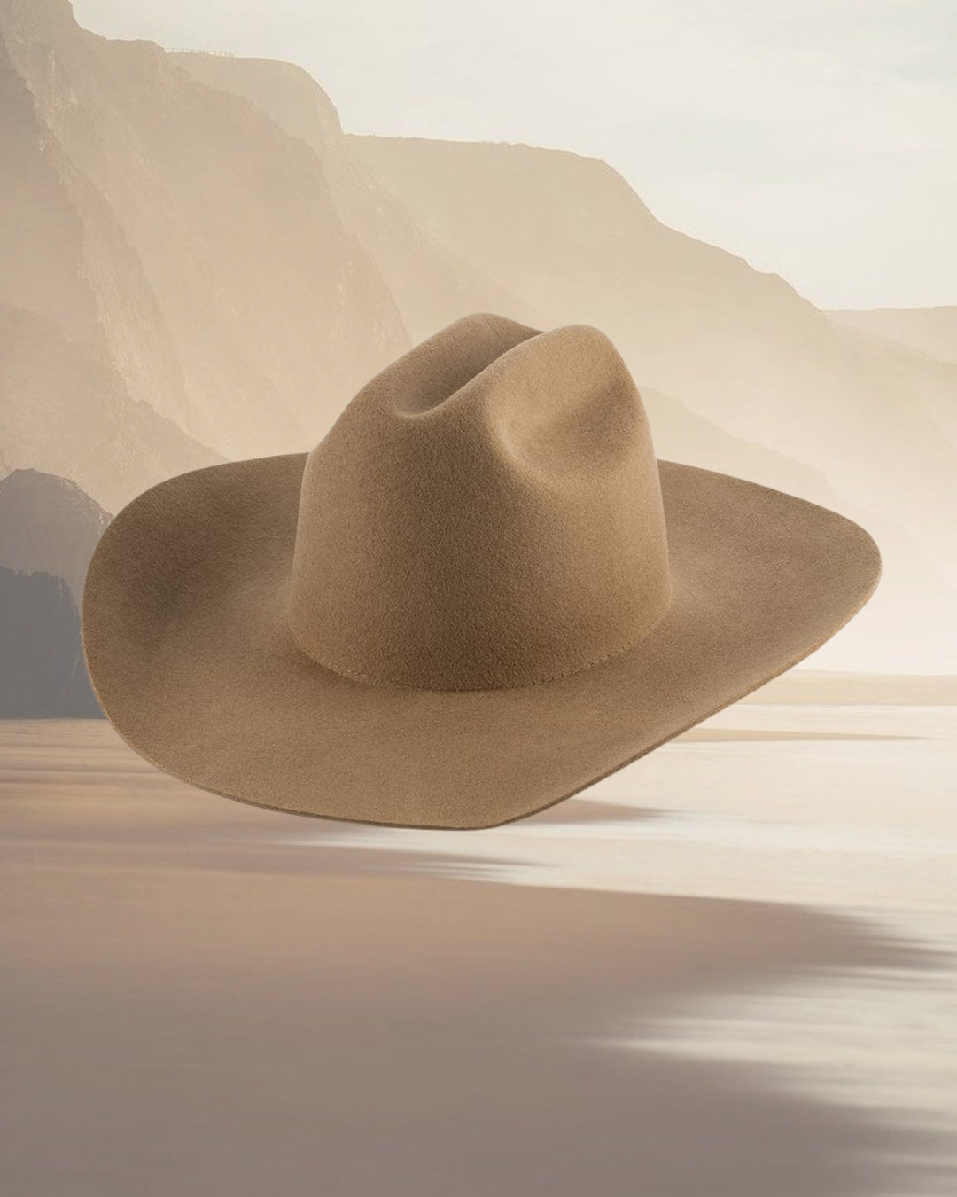 Aurora Cattleman Cowboy Hat Brown