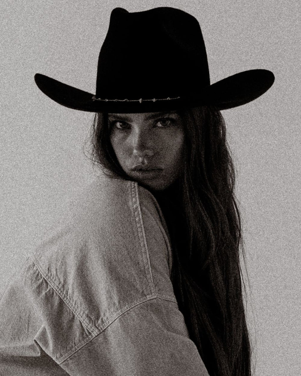 Aurora Cattleman Cowboy Hat Black